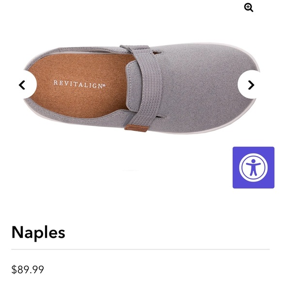 WACO | Revitalign Naples NIB grey shoes mules SZ 5.5 - Picture 7 of 10